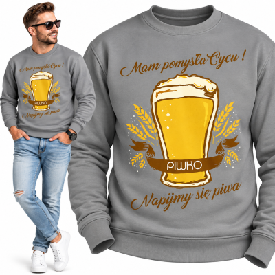 BLUZA ŚMIESZNA MAM POMYSŁ